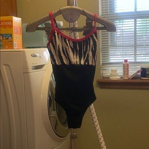 Gymnastics leotard